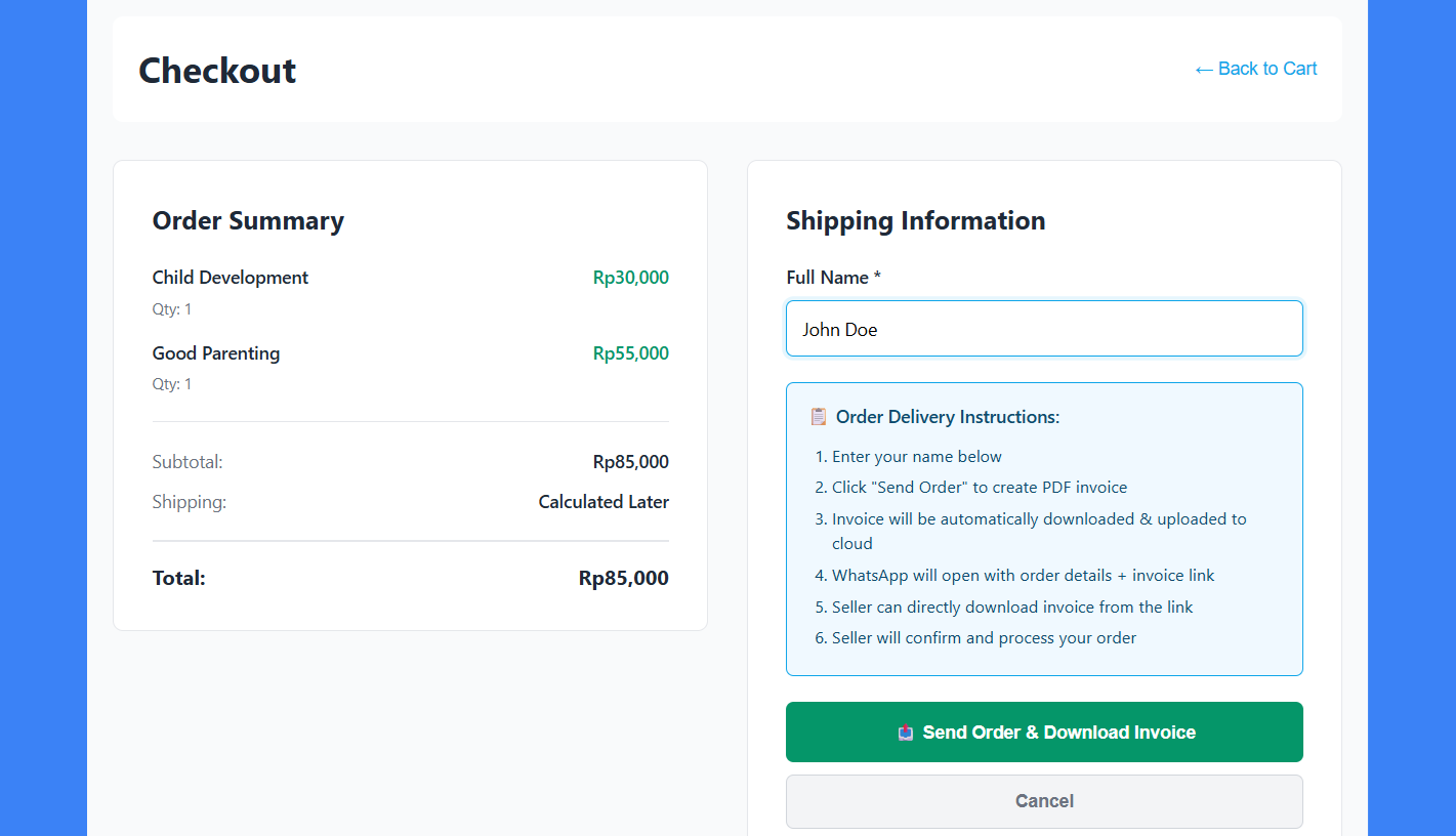 Store screenshot